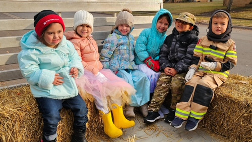 Hayride fun!